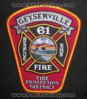 Geyserville Fire Protection District 61 (California)
Thanks to Matthew Marano for this picture.
Keywords: rescue ems
