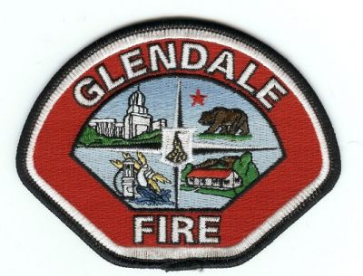 Glendale Fire
Thanks to PaulsFirePatches.com for this scan.
Keywords: california