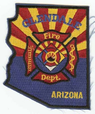 Glendale Fire Dept
Thanks to PaulsFirePatches.com for this scan.
Keywords: arizona department