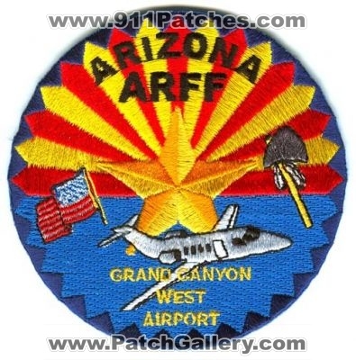 Grand Canyon West Airport Fire Department ARFF (Arizona)
Scan By: PatchGallery.com
Keywords: dept. aircraft airport rescue firefighter firefighting cfr crash