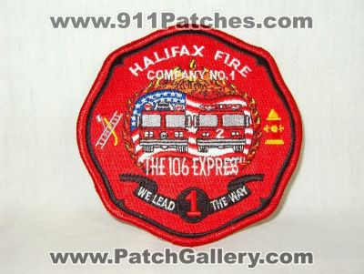 Halifax Fire Company Number 1 (Connecticut)
Thanks to Walts Patches for this picture.
Keywords: co. no. #1