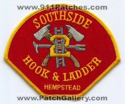 Hempstead Fire Department Southside Hook and Ladder 2 (New York)
Scan By: PatchGallery.com
Keywords: dept. & company station