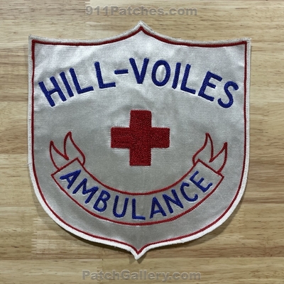 Hill-Voiles Ambulance EMS Patch (Washington) (Jacket Back Size) (Confirmed)
Picture By: PatchGallery.com
Keywords: emt paramedic