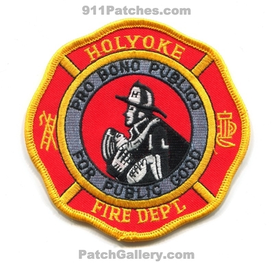 Holyoke Fire Department Patch (Massachusetts)
Scan By: PatchGallery.com
Keywords: dept. pro bono publico for public good