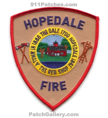 Hopedale Fire Department Patch (Massachusetts)
Scan By: PatchGallery.com
Keywords: dept. a town in 1886 the dale 1700 1841 the red shop