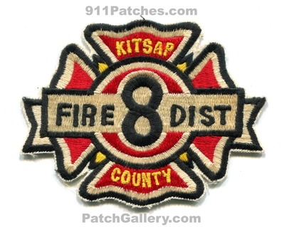Kitsap County Fire District 8 Patch (Washington)
Scan By: PatchGallery.com
Keywords: co. dist. number no. #8 department dept.