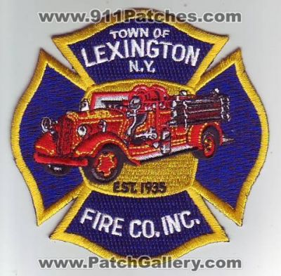 Lexington Fire Company Inc Department (New York)
Thanks to Dave Slade for this scan.
Keywords: co. inc. town of n.y.