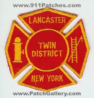Lancaster Twin District Fire Department (New York)
Thanks to Mark C Barilovich for this scan.

