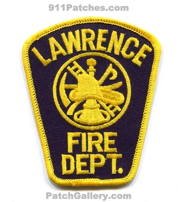 Lawrence Fire Department Patch (Massachusetts)
Scan By: PatchGallery.com
Keywords: dept.