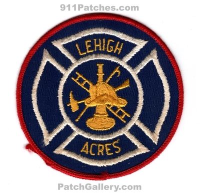 Lehigh Acres Fire Department Patch (Florida)
Scan By: PatchGallery.com
Keywords: dept.