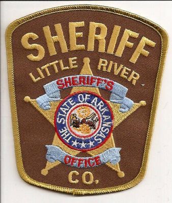 Little River County Sheriff's Office
Thanks to EmblemAndPatchSales.com for this scan.
Keywords: arkansas sheriffs