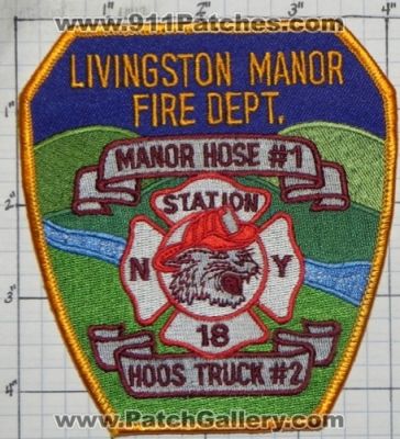 Livingston Manor Fire Department Station 18 (New York)
Thanks to swmpside for this picture.
Keywords: dept. hose #1 ny hoos truck #2