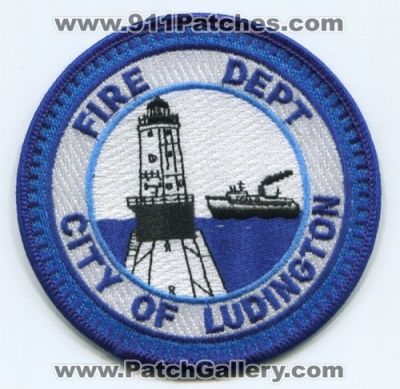 Ludington Fire Department (Michigan)
Scan By: PatchGallery.com
Keywords: city of dept.