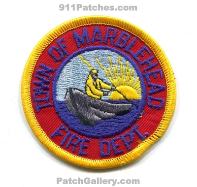 Marblehead Fire Department Patch (Massachusetts)
Scan By: PatchGallery.com
Keywords: town of dept.