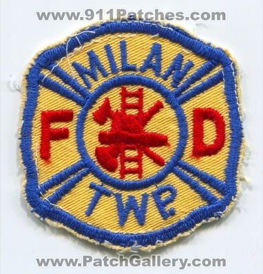 Milan Township Fire Department Patch (Ohio)
Scan By: PatchGallery.com
Keywords: twp. dept. fd