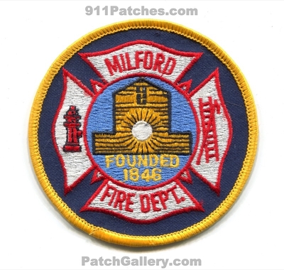 Milford Fire Department Patch (Michigan) (Confirmed)
Scan By: PatchGallery.com
Keywords: dept. founded 1846
