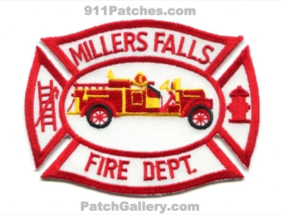 Millers Falls Fire Department Patch (Massachusetts)
Scan By: PatchGallery.com
Keywords: dept.