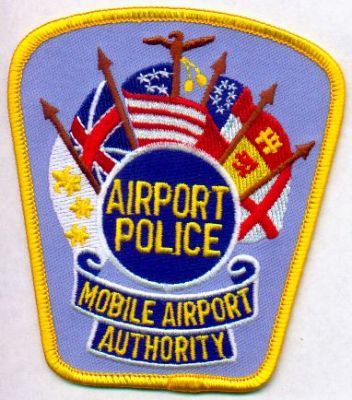 Mobile Airport Authority Police
Thanks to EmblemAndPatchSales.com for this scan.
Keywords: alabama