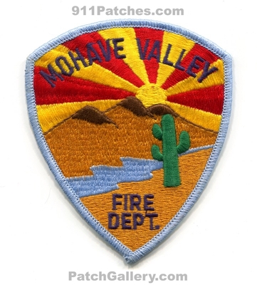 Mohave Valley Fire Department Patch (Arizona)
Scan By: PatchGallery.com
Keywords: dept.