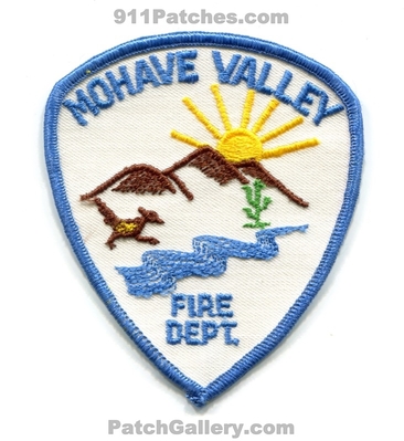 Mohave Valley Fire Department Patch (Arizona)
Scan By: PatchGallery.com
Keywords: dept.