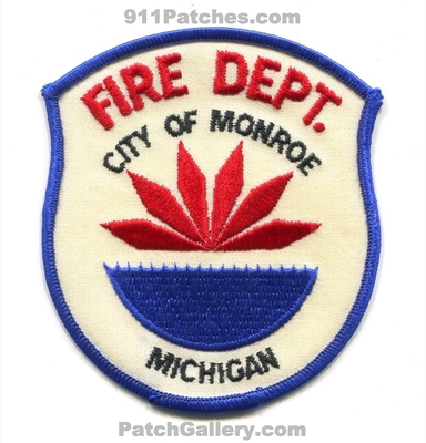 Monroe Fire Department Patch (Michigan)
Scan By: PatchGallery.com
Keywords: city of dept.
