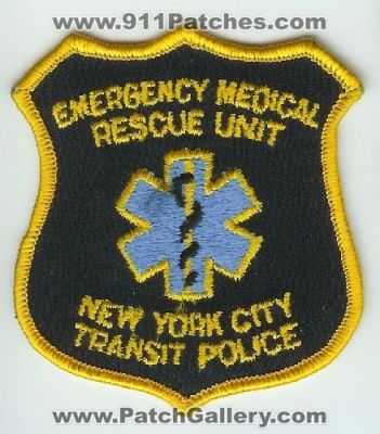 New York City Transit Police Emergency Medical Rescue Unit (New York)
Thanks to Mark C Barilovich for this scan.
Keywords: ems