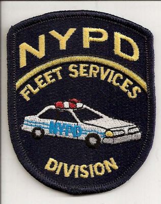 New York Police Department Fleet Services Division
Thanks to EmblemAndPatchSales.com for this scan.
Keywords: nypd city of