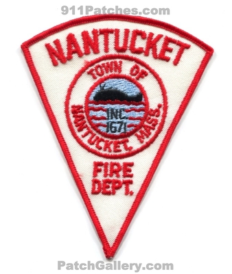 Nantucket Fire Department Patch (Massachusetts)
Scan By: PatchGallery.com
Keywords: town of dept. mass. inc. 1671