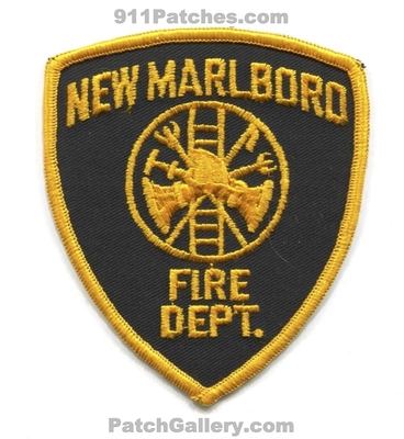 New Marlboro Fire Department Patch (Massachusetts)
Scan By: PatchGallery.com
Keywords: dept.