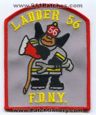 New York City Fire Department FDNY Ladder 56 (New York)
Scan By: PatchGallery.com
Keywords: of dept. f.d.n.y. company station