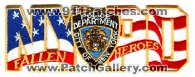 New York Police Department Fallen Heroes (New York)
Scan By: PatchGallery.com
Keywords: nypd city of