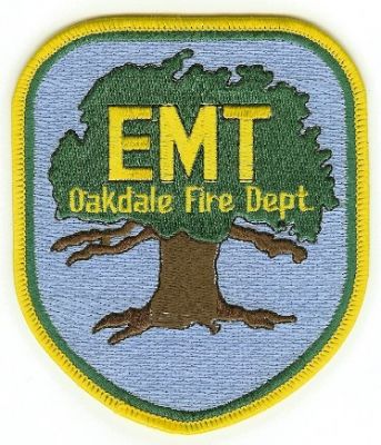 Oakdale Fire Dept EMT
Thanks to PaulsFirePatches.com for this scan.
Keywords: california department
