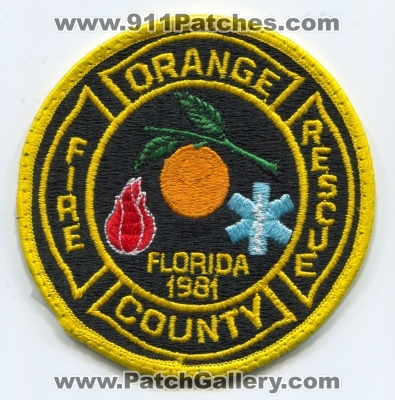 Orange County Fire Rescue Department Patch (Florida)
Scan By: PatchGallery.com
Keywords: co. dept.