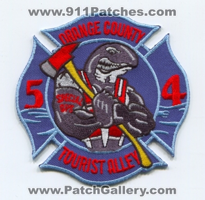 Orange County Fire Department Station 54 Patch (Florida)
Scan By: PatchGallery.com
Keywords: co. dept. company special ops tourist alley seaworld