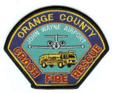 Orange County Fire John Wayne Airport Crash Rescue
Thanks to PaulsFirePatches.com for this scan.
Keywords: california cfr arff aircraft