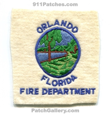 Orlando Fire Department Patch (Florida) (Felt)
Scan By: PatchGallery.com
Keywords: dept.