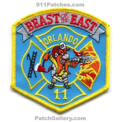 Orlando Fire Department Station 11 Patch (Florida)
Scan By: PatchGallery.com
Keywords: dept. company co. beast of the east yosemite sam