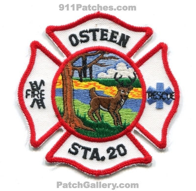 Osteen Fire Rescue Department Station 20 Patch (Florida)
Scan By: PatchGallery.com
Keywords: dept. sta.