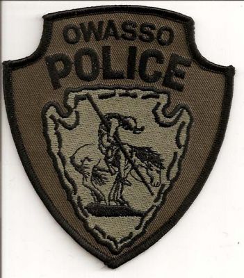 Owasso Police
Thanks to EmblemAndPatchSales.com for this scan.
Keywords: oklahoma