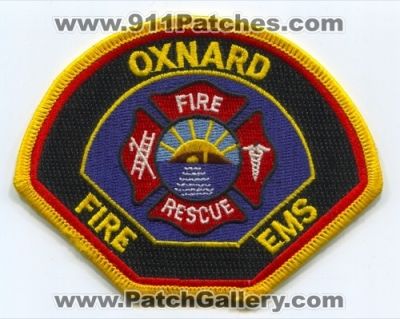 Oxnard Fire Rescue EMS Department (California)
Scan By: PatchGallery.com
Keywords: dept.