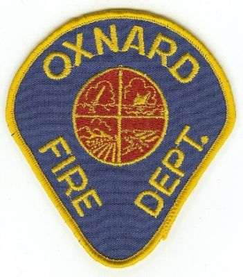 Oxnard Fire Dept
Thanks to PaulsFirePatches.com for this scan.
Keywords: california department