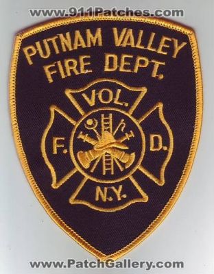 Putnam Valley Volunteer Fire Department (New York)
Thanks to Dave Slade for this scan.
Keywords: dept. vol. f.d. n.y.