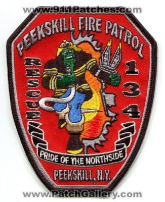 Peekskill Fire Department Patrol Rescue 134 (New York)
Scan By: PatchGallery.com
Keywords: dept. n.y.