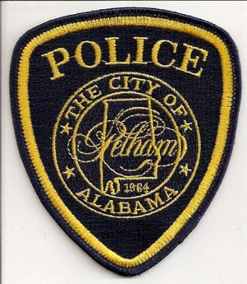 Pelham Police
Thanks to EmblemAndPatchSales.com for this scan.
Keywords: alabama the city of