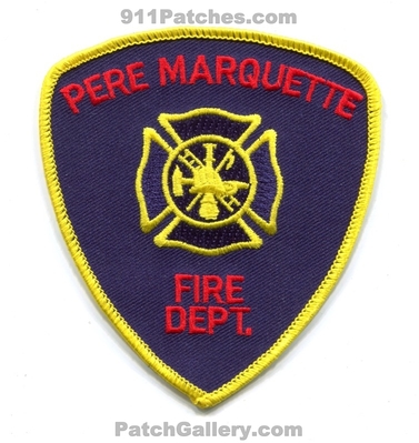 Pere Marquette Fire Department Patch (Michigan)
Scan By: PatchGallery.com
Keywords: dept.
