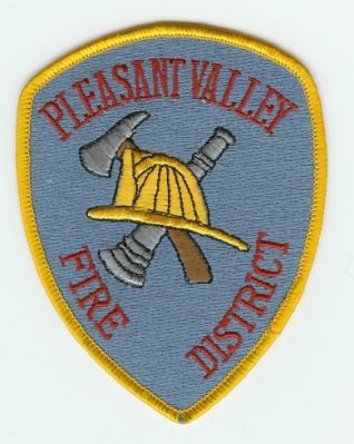 Pleasant Valley Fire District
Thanks to PaulsFirePatches.com for this scan.
Keywords: california