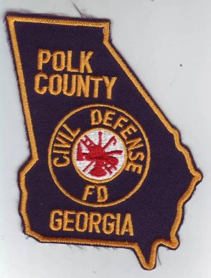 Polk County Civil Defense FD (Georgia)
Thanks to Dave Slade for this scan.
Keywords: fire department