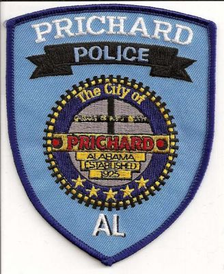 Prichard Police
Thanks to EmblemAndPatchSales.com for this scan.
Keywords: alabama the city of