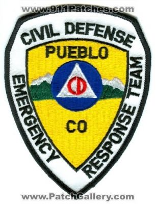 Pueblo Civil Defense Emergency Response Team Patch (Colorado)
[b]Scan From: Our Collection[/b]
Keywords: cd ert