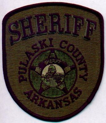Pulaski County Sheriff
Thanks to EmblemAndPatchSales.com for this scan.
Keywords: arkansas